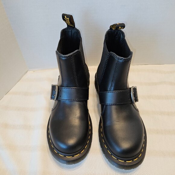 Dr. Martens 2976 Leonore Black Leather Chelsea Boot Size 7 New without tags - Picture 4 of 8